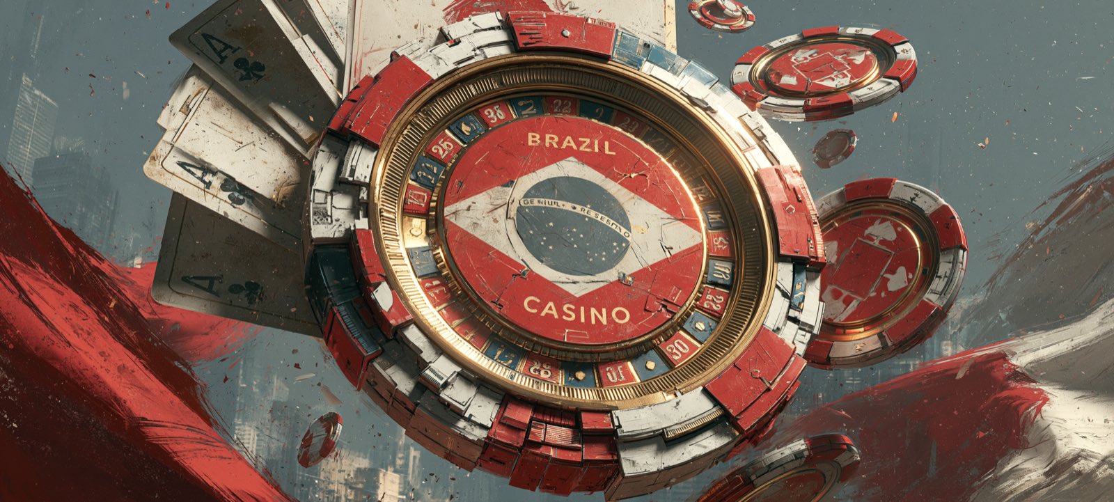 Nine more companies bought a Brazilian licence this year. The bill in Congress deletes the casino.